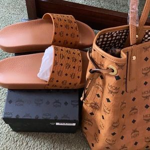 MCM | Shoes | Mcm Ladies Slides | Poshmark